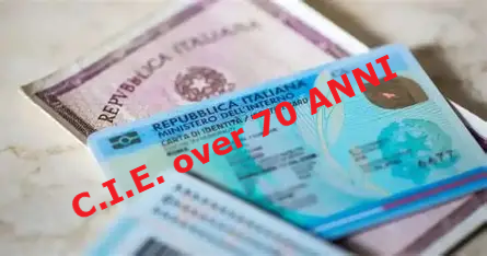 carte di identità elettroniche senza scadenza per i cittadini che hanno già compiuto i 70 anni